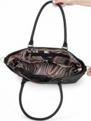 Eco Tote Сумка на коляску тоут для мамы - Черная JuJuBe