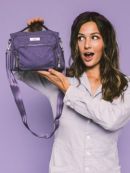 JuJuBe (США) Сумка кошелек женская The Bestie Фиолетовая - Grape Crush