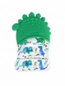 Itzy Ritzy (США) Прорезыватель рукавичка силиконовый на руку Дино зеленый