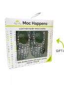 Itzy Ritzy (США) Пинетки из кожи натуральной Blush Sparkle (размер 0-6 мес.)