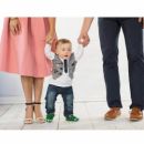 Itzy Ritzy (США) Пинетки из кожи натуральной Blush Sparkle (размер 0-6 мес.)