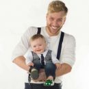 Itzy Ritzy (США) Пинетки из кожи натуральной Hearts & Cross Bones (размер 6-12 мес.)