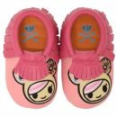 Itzy Ritzy (США) Пинетки из кожи натуральной Donutella (размер 0-6 мес.)