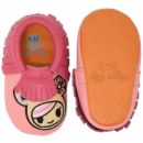 Itzy Ritzy (США) Пинетки из кожи натуральной Donutella (размер 0-6 мес.)