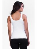 Майка утягивающая Mother Tucker Scoop Neck White S (40-44)