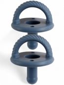 Itzy Ritzy (США) Пустышки силиконовые для мальчиков Синие Nautical Navy