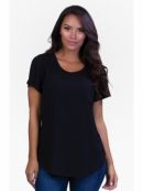 Футболка для кормления Perfect Nursing Tee черный S (42-44)