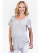 Belly Bandit (США) Футболка для кормления Perfect Nursing Tee Grey L (50-52)
