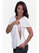 Футболка для кормления Perfect Nursing Tee White S (42-44)