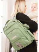 JuJuBe (США) Рюкзак для мамы, школьный Be Right Back Embroidered Jade