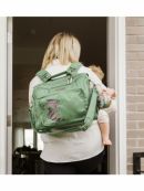 JuJuBe (США) Сумка рюкзак для мамы B.F.F. Зеленая - Embroidered Jade