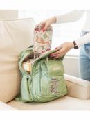 JuJuBe (США) Рюкзак для мамы, школьный Be Right Back Embroidered Jade