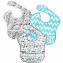 Слюнявчики 3шт. Bumkins SuperBip urban bird 6-24 мес.