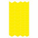 Световозвращающие стикеры на твердые поверхности Bsnuggle желтые стрелки