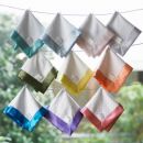 Комфортер платочек обнимашка Baby Lovie - Flannel Pstl. Blue Dot