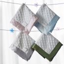 Комфортер платочек обнимашка Baby Lovie SwaddleDesigns плюшевая нежность WH w/Pastel Blue