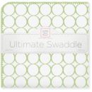 Фланелевая пеленка для новорожденного SwaddleDesigns Kiwi Mod on WH