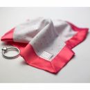 Комфортер платочек обнимашка Baby Lovie - Flannel Fuchsia Lt. Heart