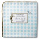 Фланелевая пеленка Organic Blue Dot/Stars M