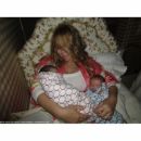 Фланелевая пеленка Organic Blue Dot/Stars M