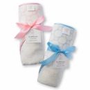 Полотенце для новорожденного Hooded Towel SwaddleDesigns - Organic Blue Mod on IV