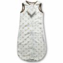 Cпальный мешок для малышей SwaddleDesigns zzZipMe 3-6 мес Pstl Blue/Gold Dots Киви