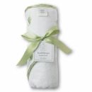 Полотенце для новорожденного зеленые рыбки