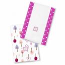 Полотенчики SwaddleDesign Marquisette Baby Burpie VB Cute & Calm