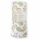 Детская пеленка тонкая SwaddleDesigns Маркизет Kiwi Paisley