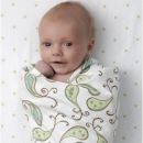 Детская пеленка тонкая SwaddleDesigns Маркизет Kiwi Paisley
