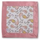 SwaddleDesigns (США) Комфортер платочек обнимашка Baby Lovie - Flannel Pink Paisley