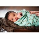 Детская пеленка тонкая SwaddleDesigns Маркизет SC w/Mocha Mod