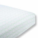Простынь детская SwaddleDesigns Fitted Crib Sheet Lavender Mod
