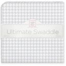 Фланелевая пеленка для новорожденного SwaddleDesigns Sterling PuppyTooth