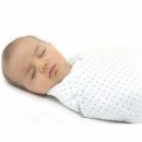 Фланелевая пеленка для новорожденного SwaddleDesigns Blue Puppytooth