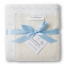 Плед для новорожденного Organic Stroller Blanket Ivory w/PB Mod C