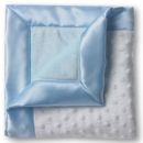 Плед детский флис SwaddleDesigns Stroller Blanket WH Plush/Bl Velvet