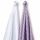 Набор пеленок фланель/тонкая SwaddleDesigns Swaddle Duo Lavender Duo