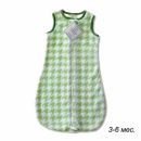 Детский спальный мешок SwaddleDesigns zzZipMe 3-6 М Kiwi Puppytooth