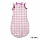 Детский спальный мешок SwaddleDesigns zzZipMe 3-6 М Pink Puppytooth