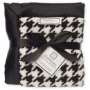 Плед детский SwaddleDesigns Stroller Blanket BK Puppytooth