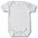 SwaddleDesigns (США) Боди для новорожденных 6-12 мес. с коротким рукавом White w/KW Dots