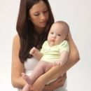 Боди с длинным рукавом 6-12 мес. KW w/Mocha Dots