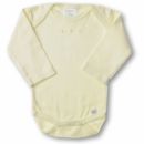 Боди с длинным рукавом 6-12 мес. Lt Kiwi w/KW Dots