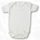Боди с коротким рукавом 6-12 мес.Organic Ivory w/KW Dots