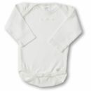SwaddleDesigns (США) Боди с длинным рукавом для детей 6-12 мес Organic Ivory w/KW Dots