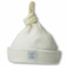 Шапочка Organic Knotted Hat w/Logo Ivory w/PB Dots