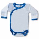 Боди-кимоно 0-3 мес. Kimono Top PB w/TB Trim