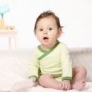 Боди-кимоно 0-3 мес. Kimono Top PB w/TB Trim