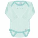 Боди с длинным рукавом 0-3 мес SC/Turquoise